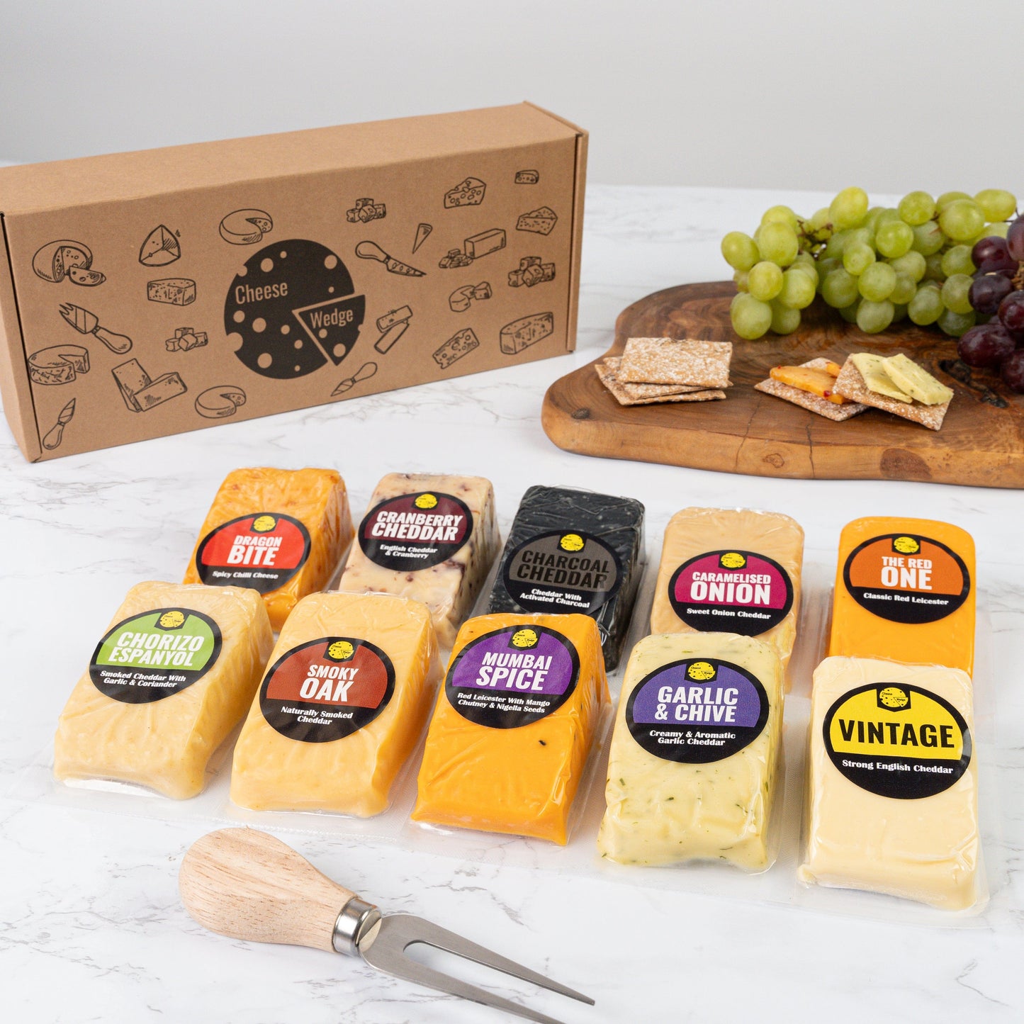 The Cheese Wedge Company Selection Box Cheese Selection Box