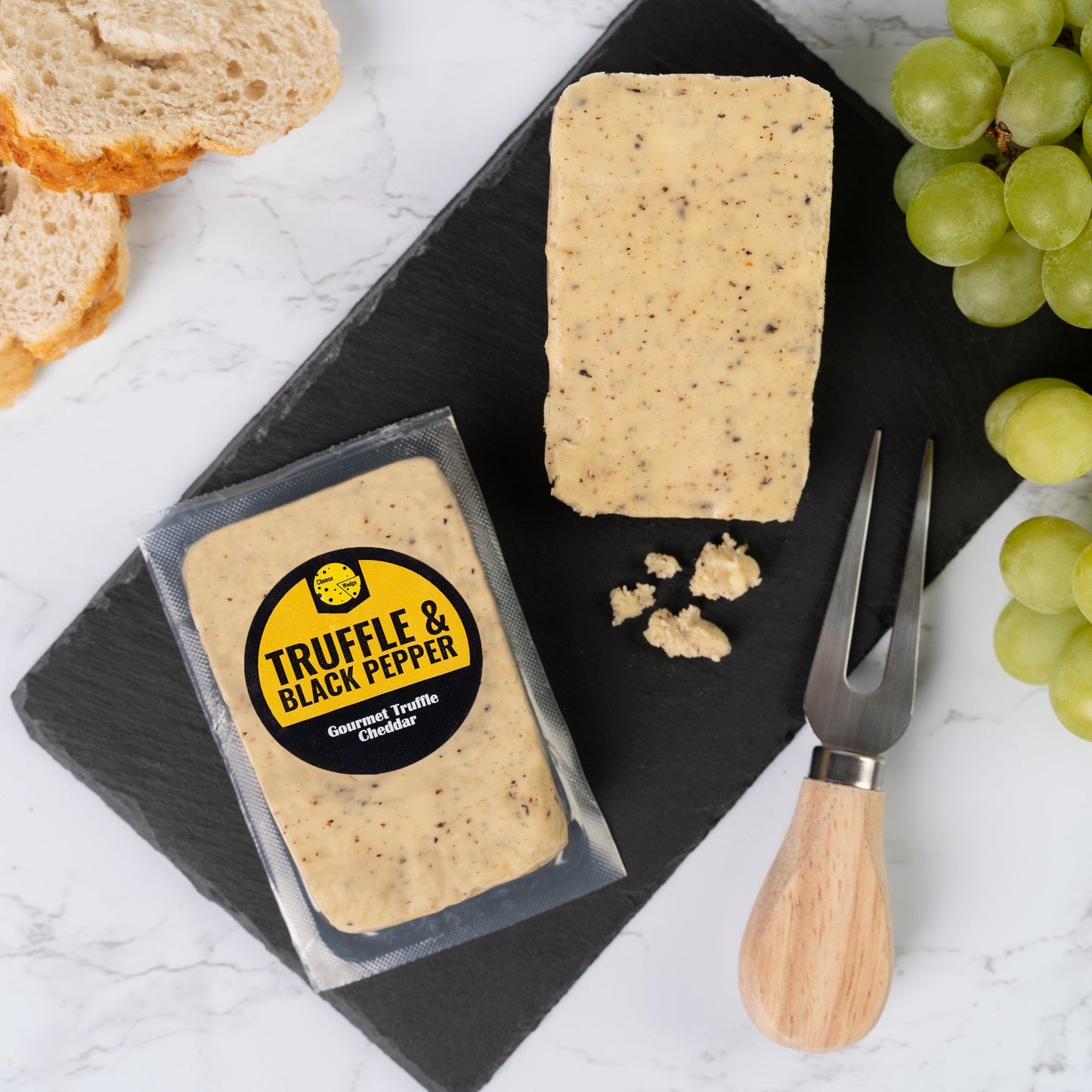The Cheese Wedge Company Wedge Black Truffle & Black Pepper