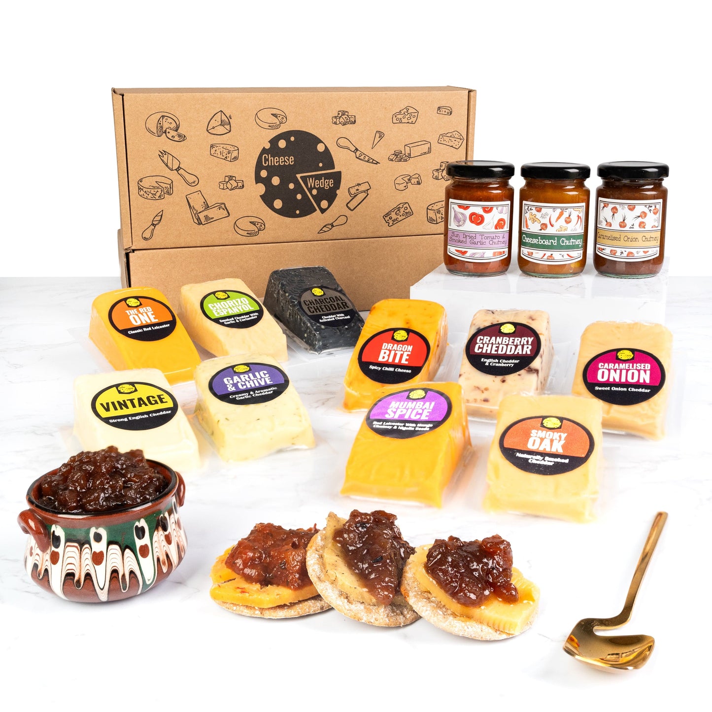 The Cheese Wedge Company The Cheese Lover's Box