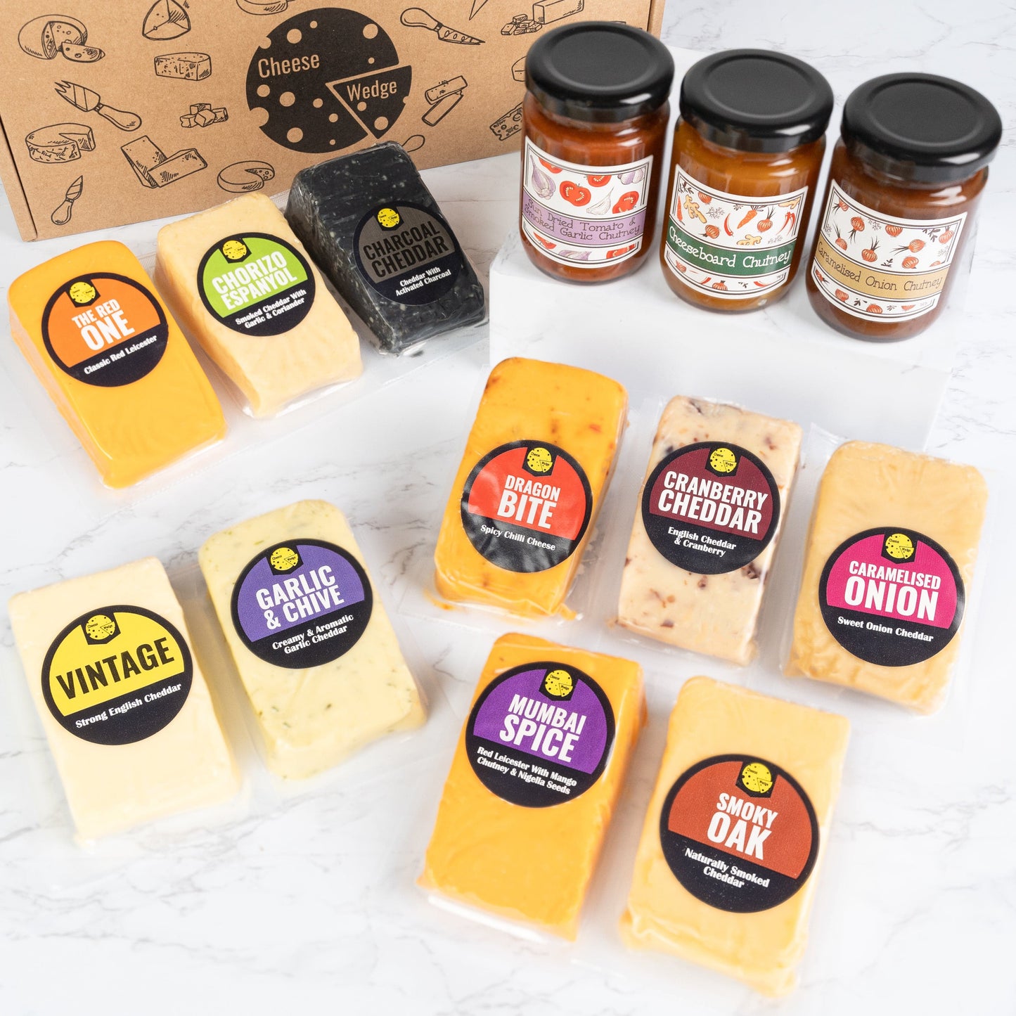 The Cheese Wedge Company The Cheese Lover's Box
