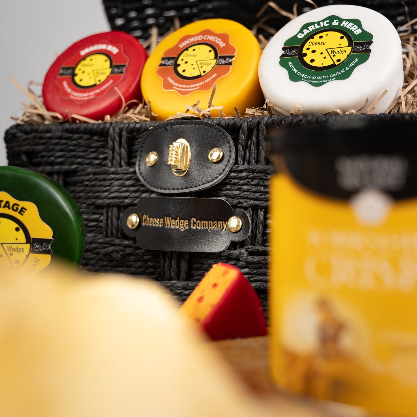 The Cheese Wedge Company Cheese & Crisps Luxury Hamper