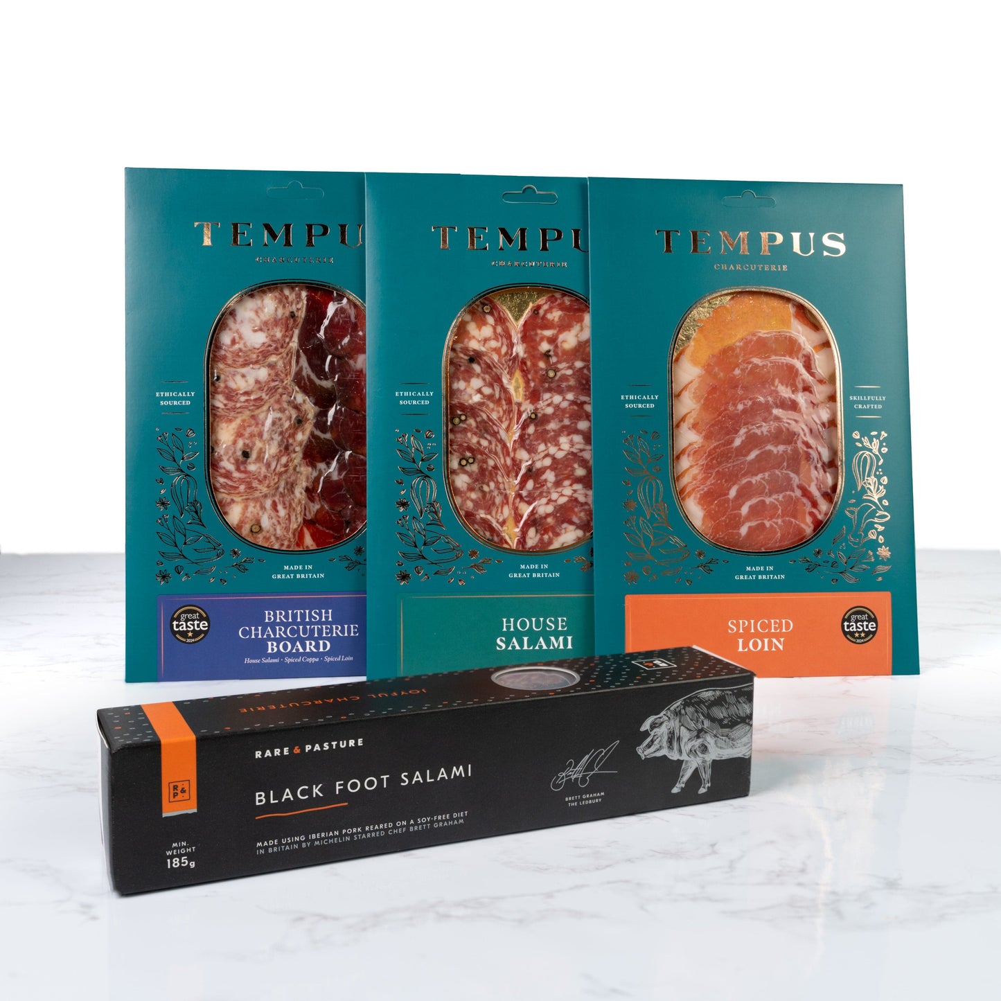 The Cheese Wedge Company Charcuterie Grazing Charcuterie & Cheese Gift Box