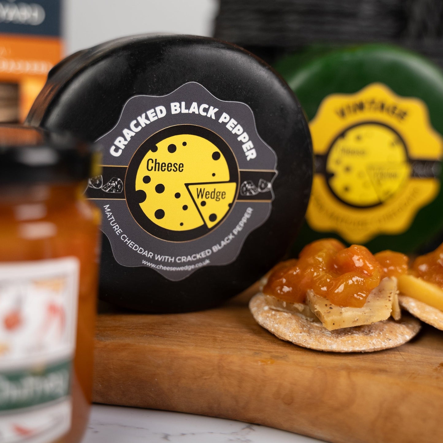 The Cheese Wedge Company Luxury Cheese Truckle Hamper