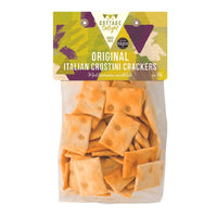 The Cheese Wedge Company Crackers Original Italian Crostini Crackers - 170g