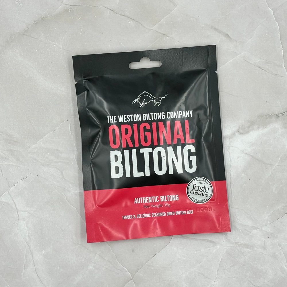 The Cheese Wedge Company ACCOMPANIMENTS Original Beef Biltong (35g)