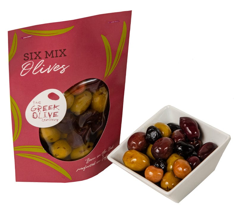 The Cheese Wedge Company ACCOMPANIMENTS Six Mix Olives