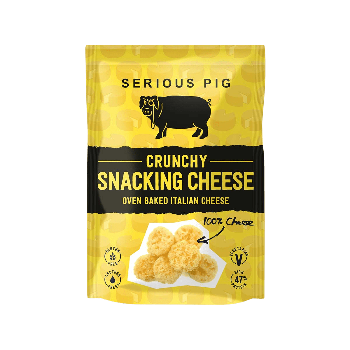 The Cheese Wedge Company ACCOMPANIMENTS Serious Pig Original Snacking Cheese (24g)