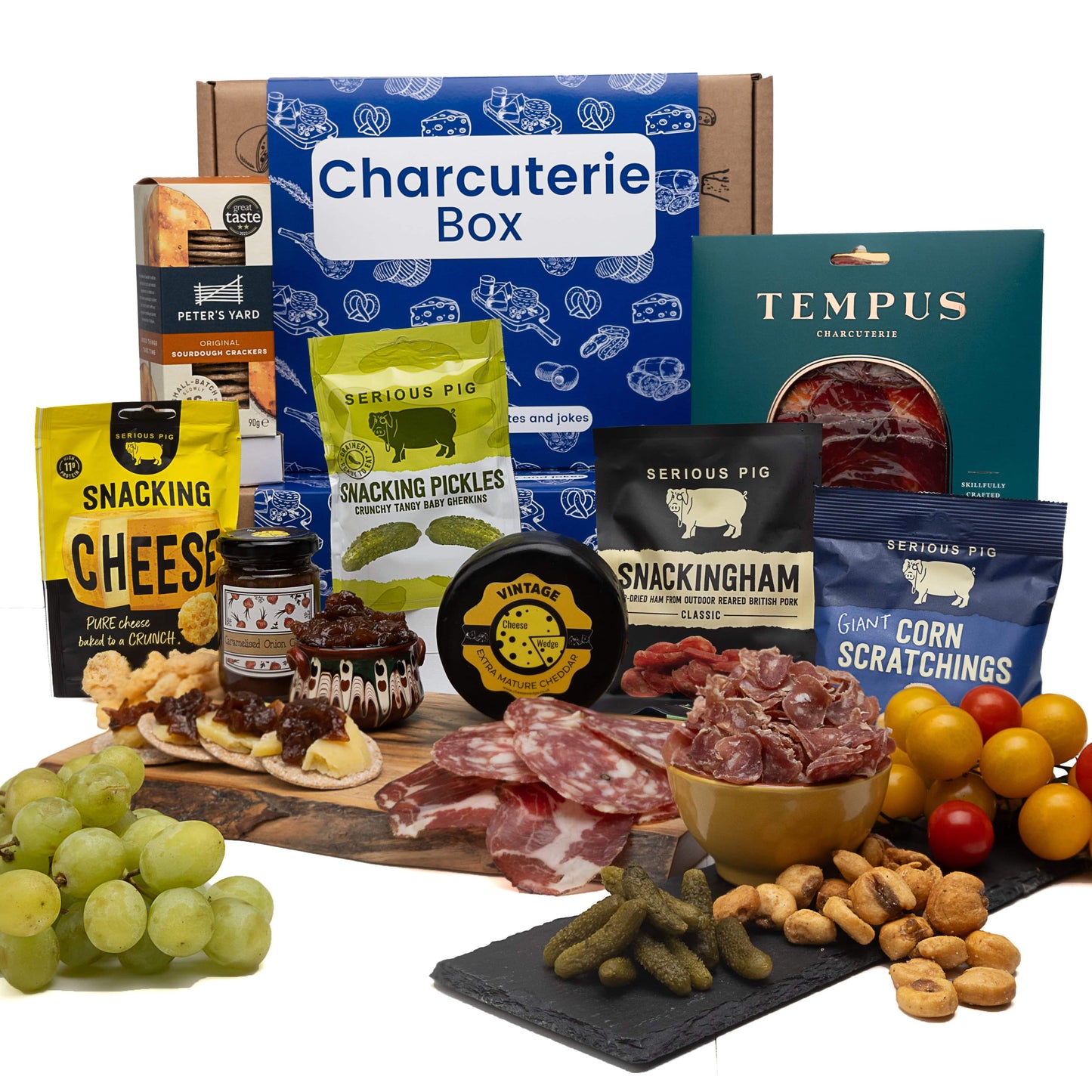 The Cheese Wedge Company Selection Box Charcuterie Gift Pack | Packed Full Of Delicious Treats