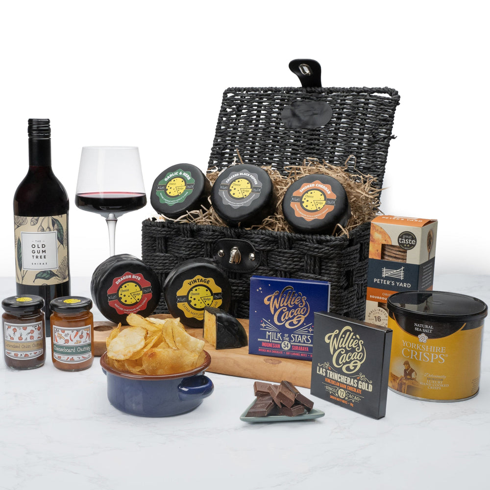 The Cheese Wedge Company Alcohol Hamper The Grand Cheese Hamper