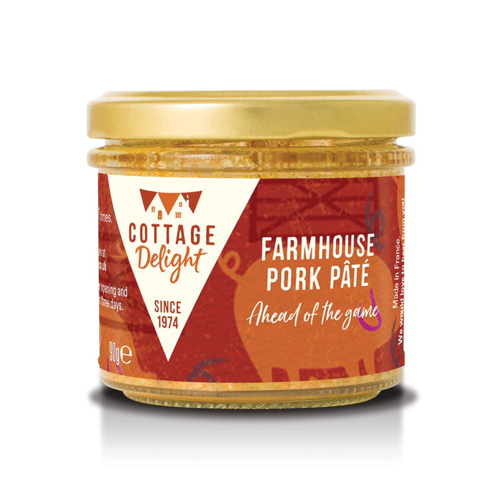 The Cheese Wedge Company ACCOMPANIMENTS Farmhouse Pork Pâté (90g)