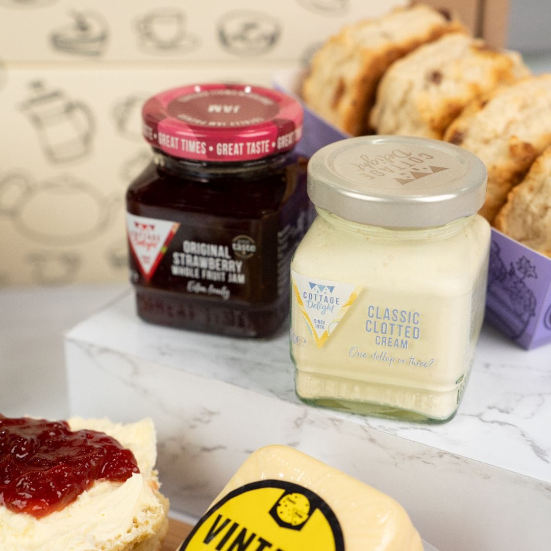 The Cheese Wedge Company Afternoon Tea Hamper | British Afternoon Tea Gift Set | Perfect Gift For Any Occasion
