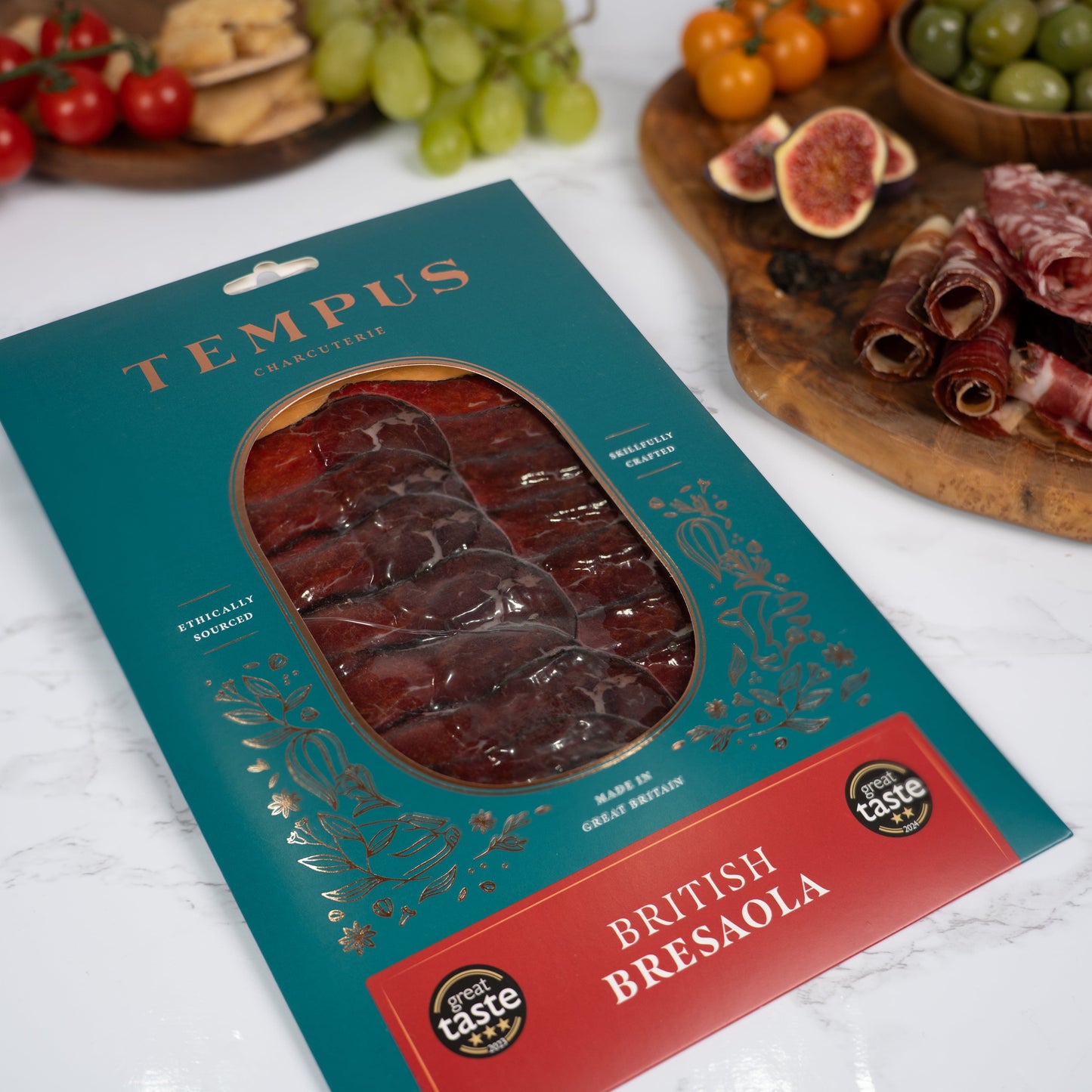 Tempus Foods Charcuterie British Bresaola (60g)