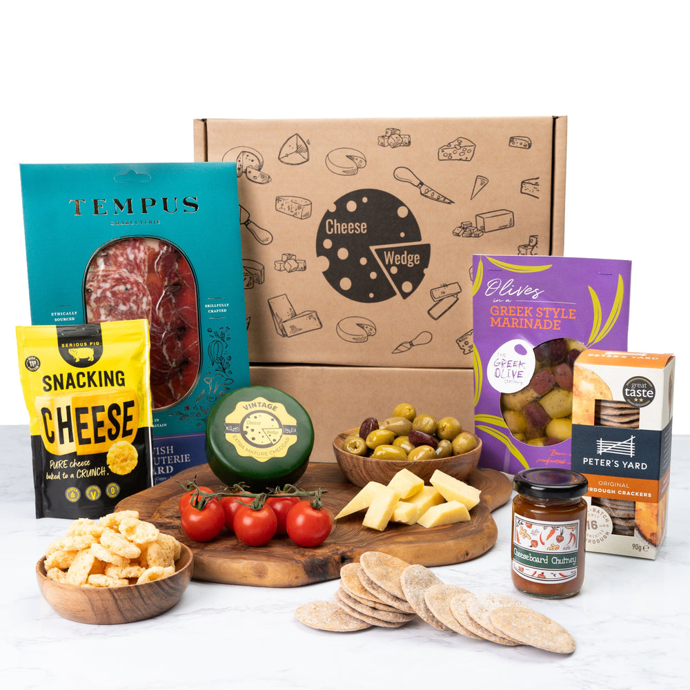 The Cheese Wedge Company Charcuterie Selection Box