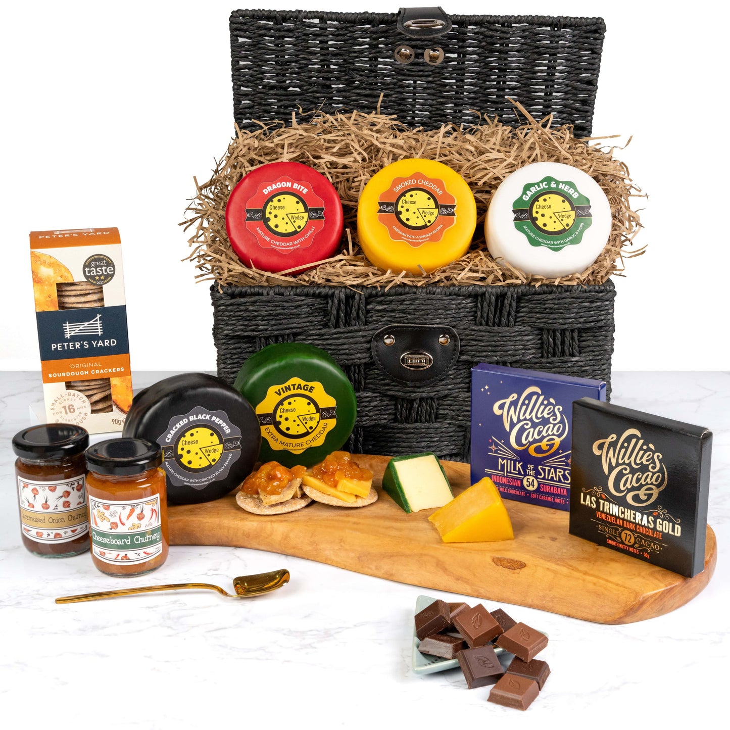 The Cheese Wedge Company Cheese & Chocolate Luxury Hamper