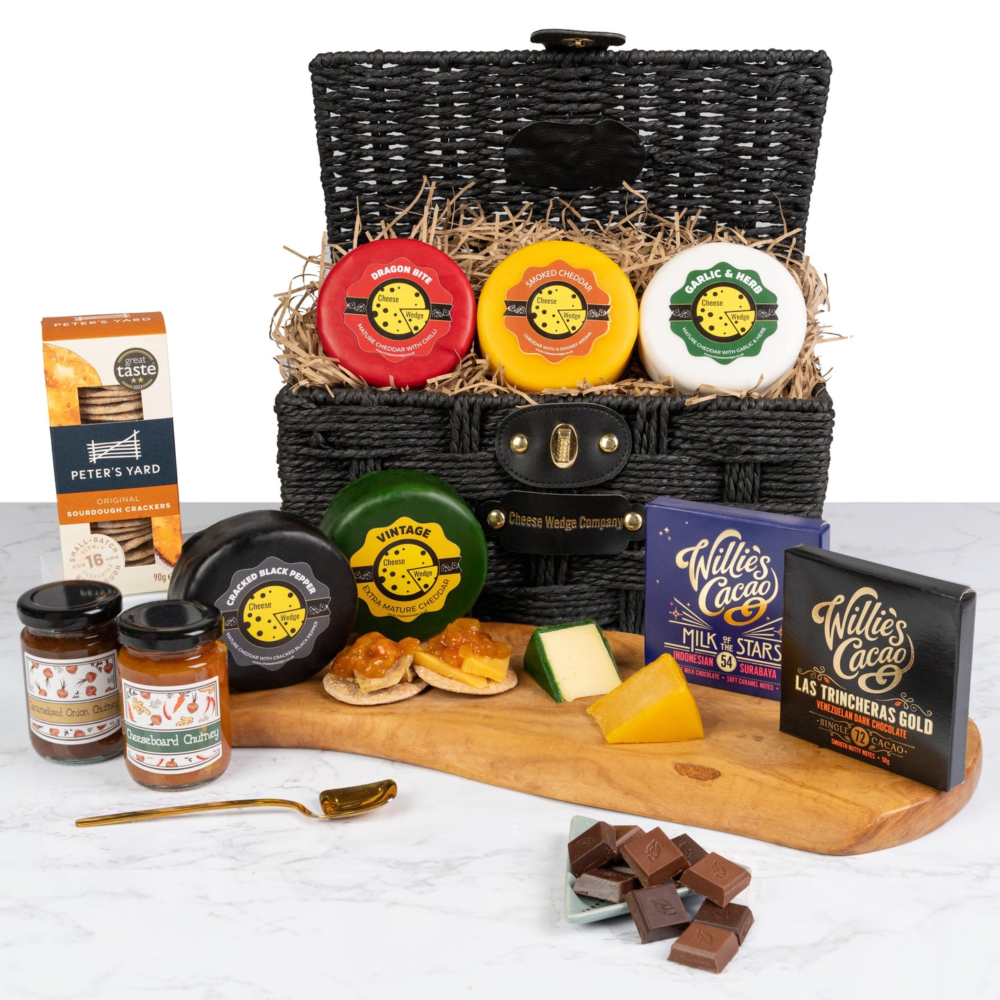 The Cheese Wedge Company Cheese & Chocolate Luxury Hamper