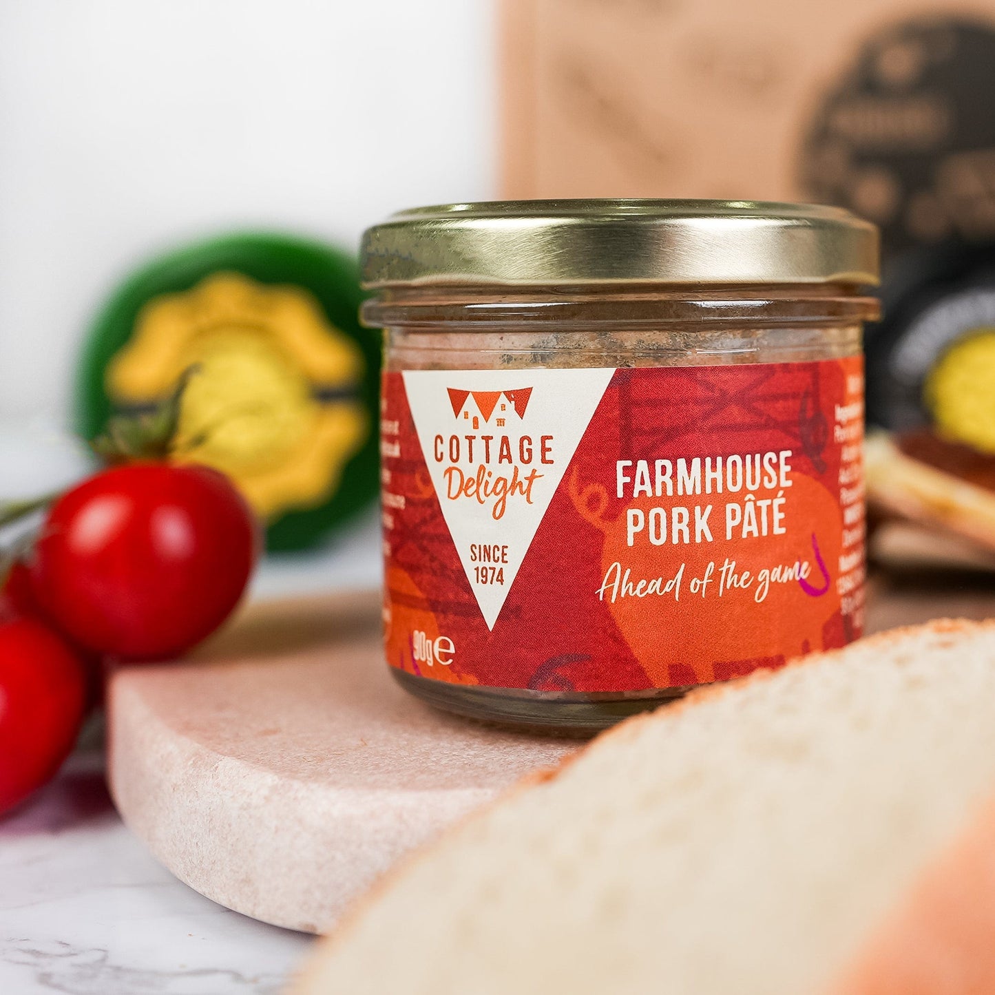 The Cheese Wedge Company Selection Box Cheese & Pate Hamper | 7 Luxury Items