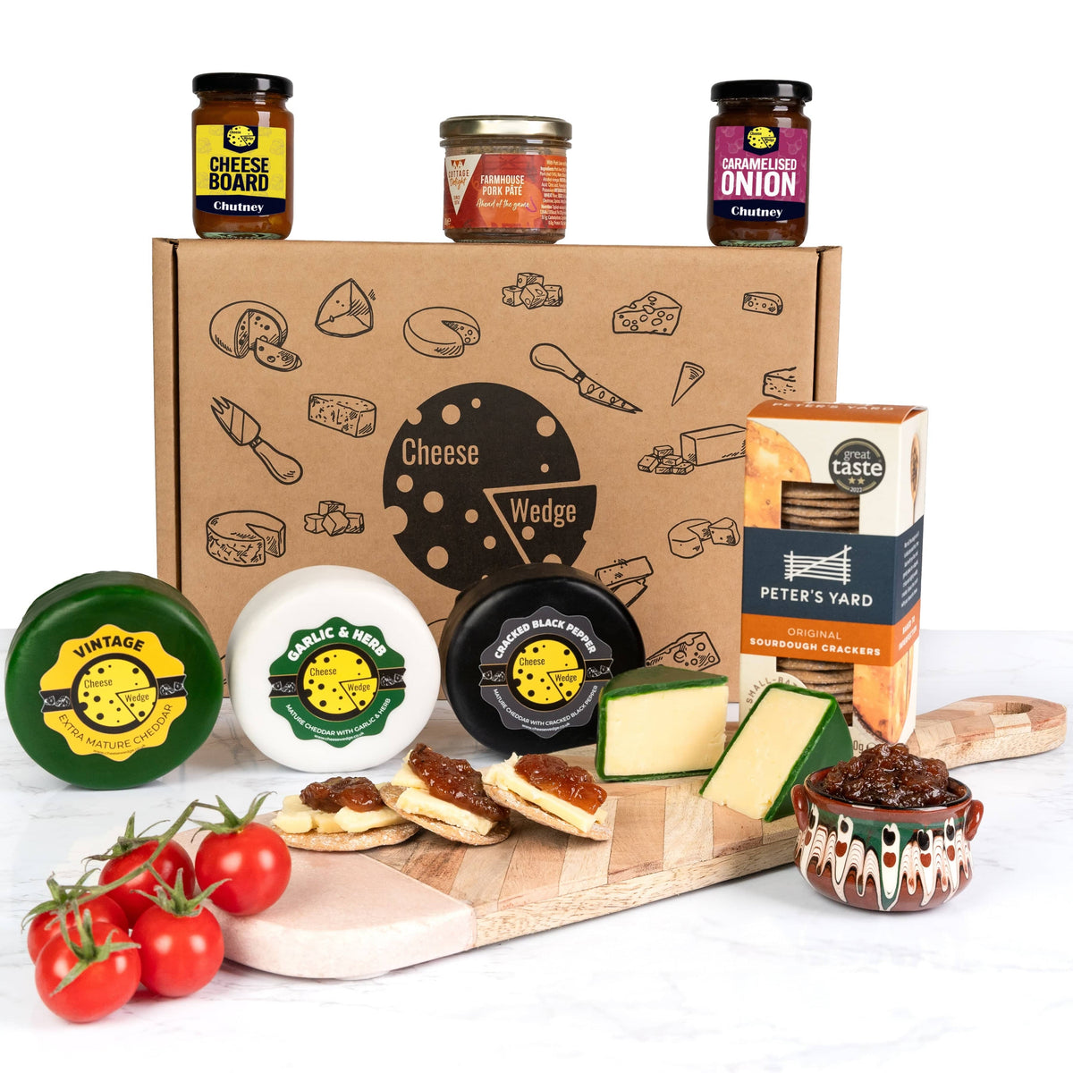 Cheese & Pate Hamper | 7 Luxury Items