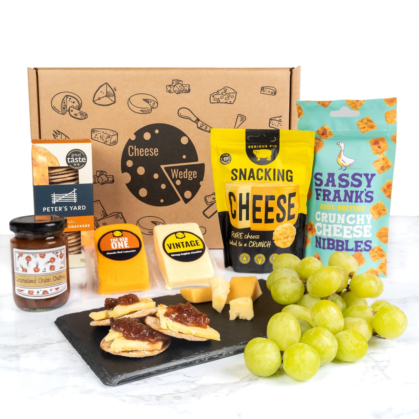 The Cheese Wedge Company Cheese Snack Box