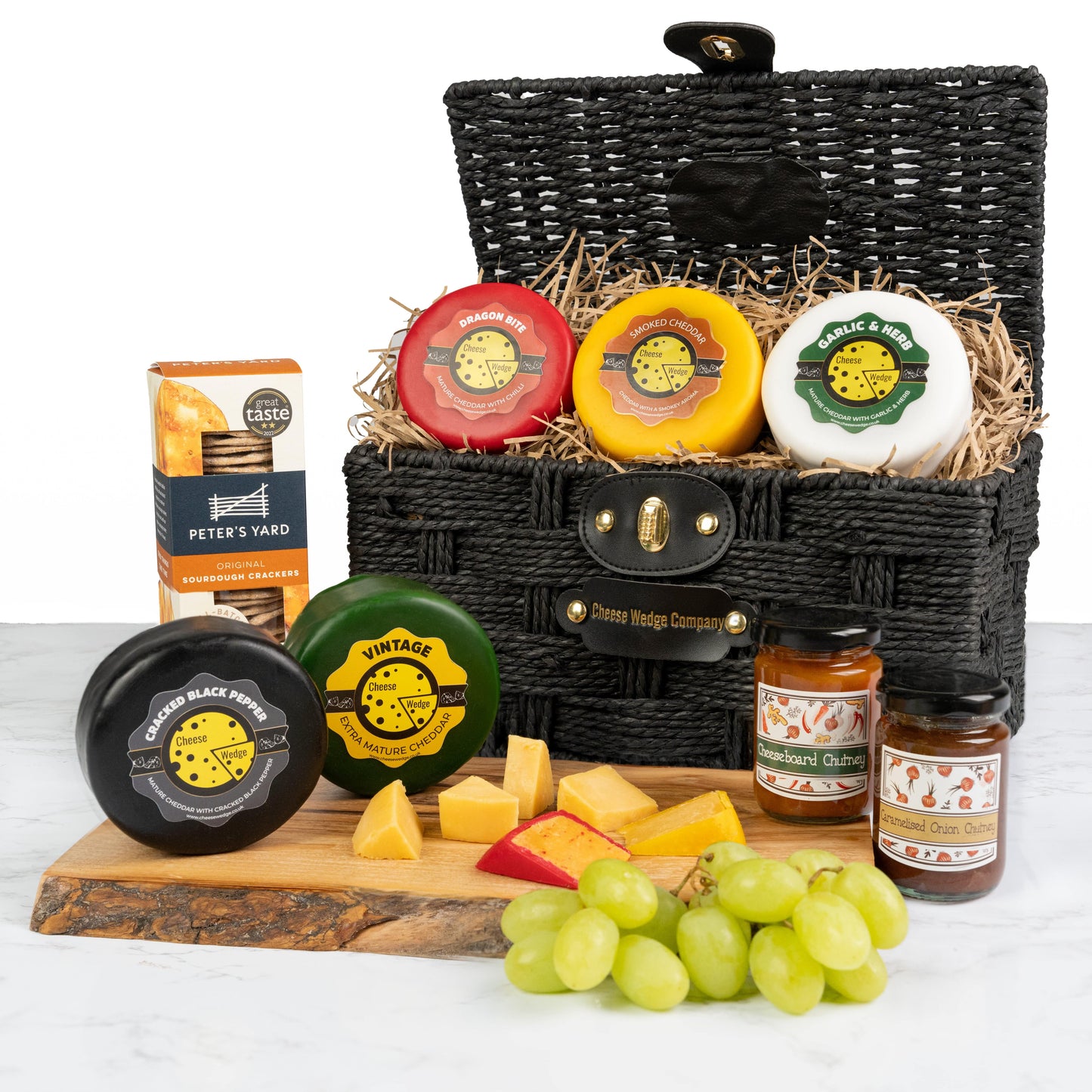 The Cheese Wedge Company Luxury Cheese Truckle Hamper