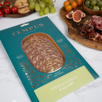 Tempus Foods Charcuterie Pork & Garlic Salami (60g)