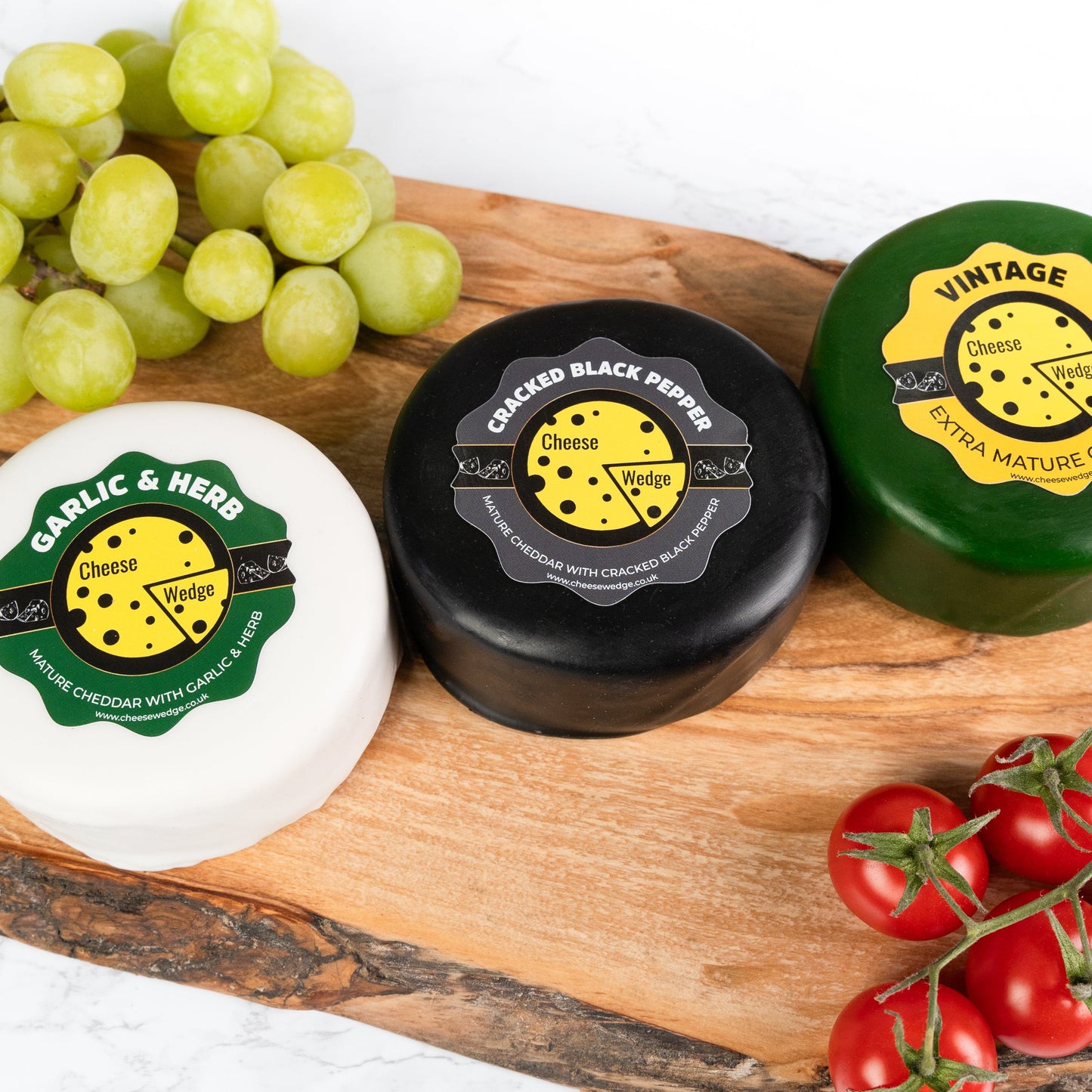 The Cheese Wedge Company Selection Box Trio Of Truckles