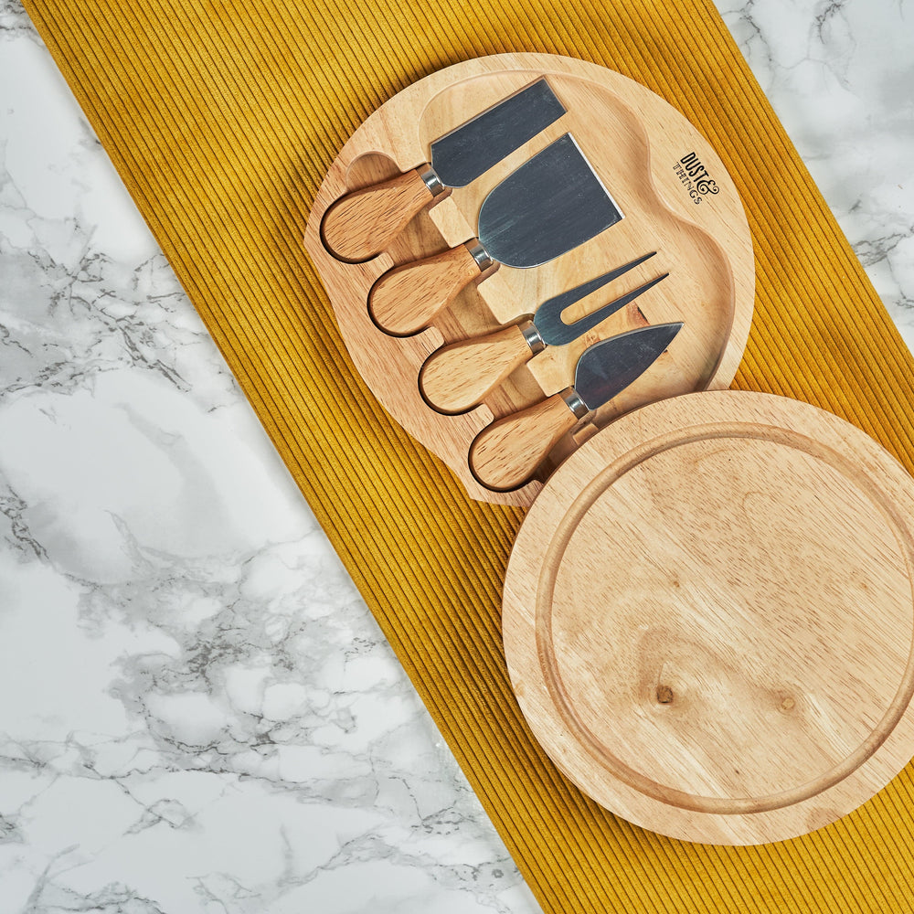 The Cheese Wedge Company Cheeseboards Cheese Board Set with 3 Cheese Wedges